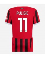 AC Milan Christian Pulisic #11 Kotipaita Naisten 2024-25 Lyhythihainen